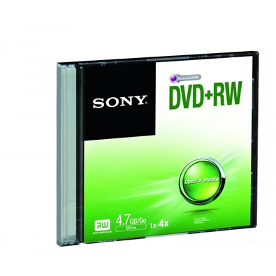 Sony DPW47SS DVD+RW 4.7 GB 4x slim tok lemez