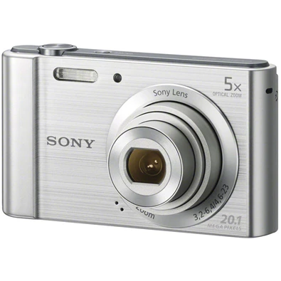 Sony DSC-W800S ezüst digitális fényképezőgép