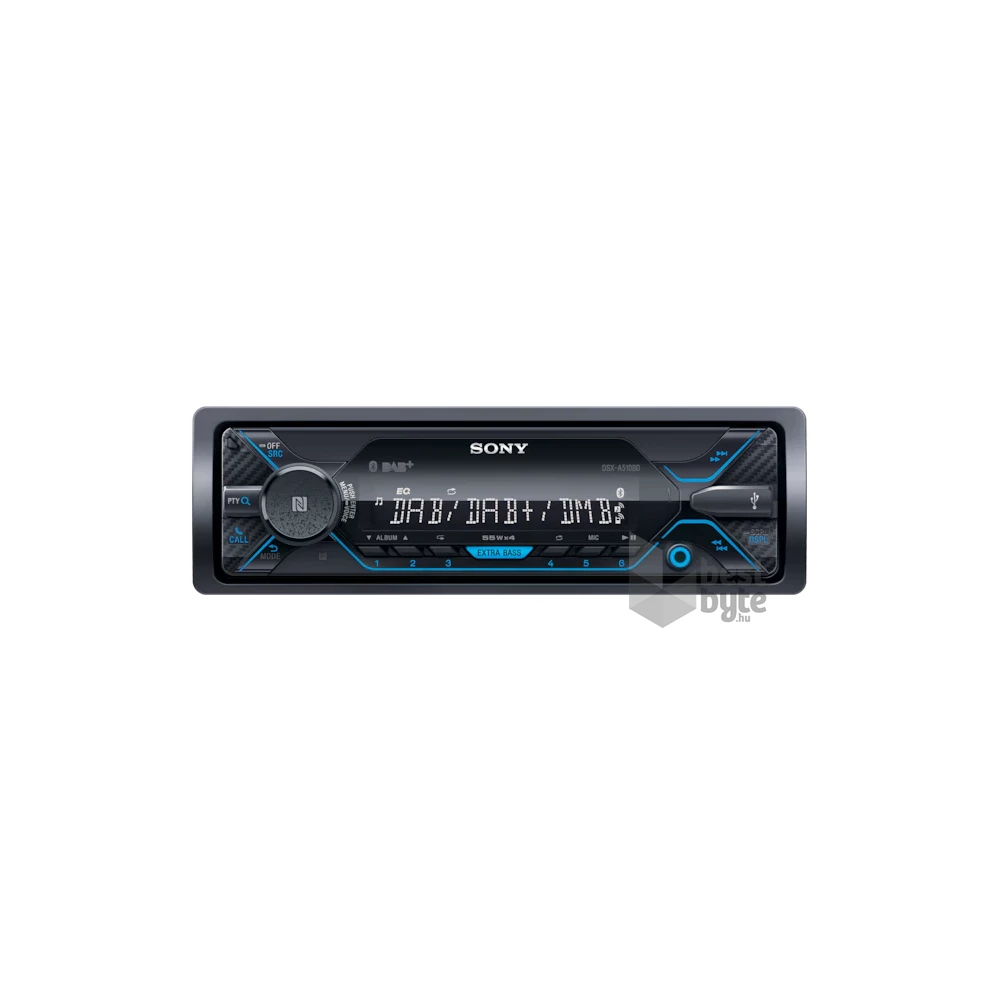 Sony DSXA510BD Bluetooth/USB/MP3 lejátszó DAB+ autóhifi fejegység