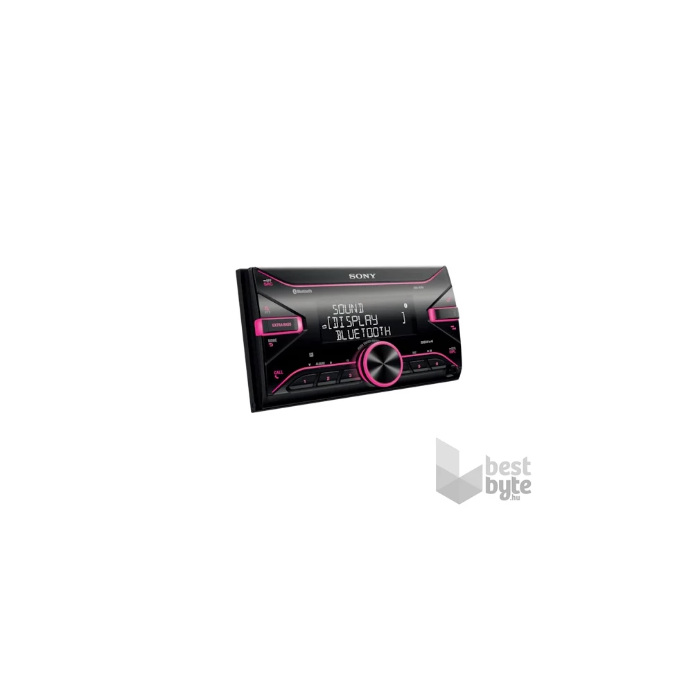 Sony DSXB700 Bluetooth/USB/MP3/FLAC 4x55W 2DIN autóhifi fejegység