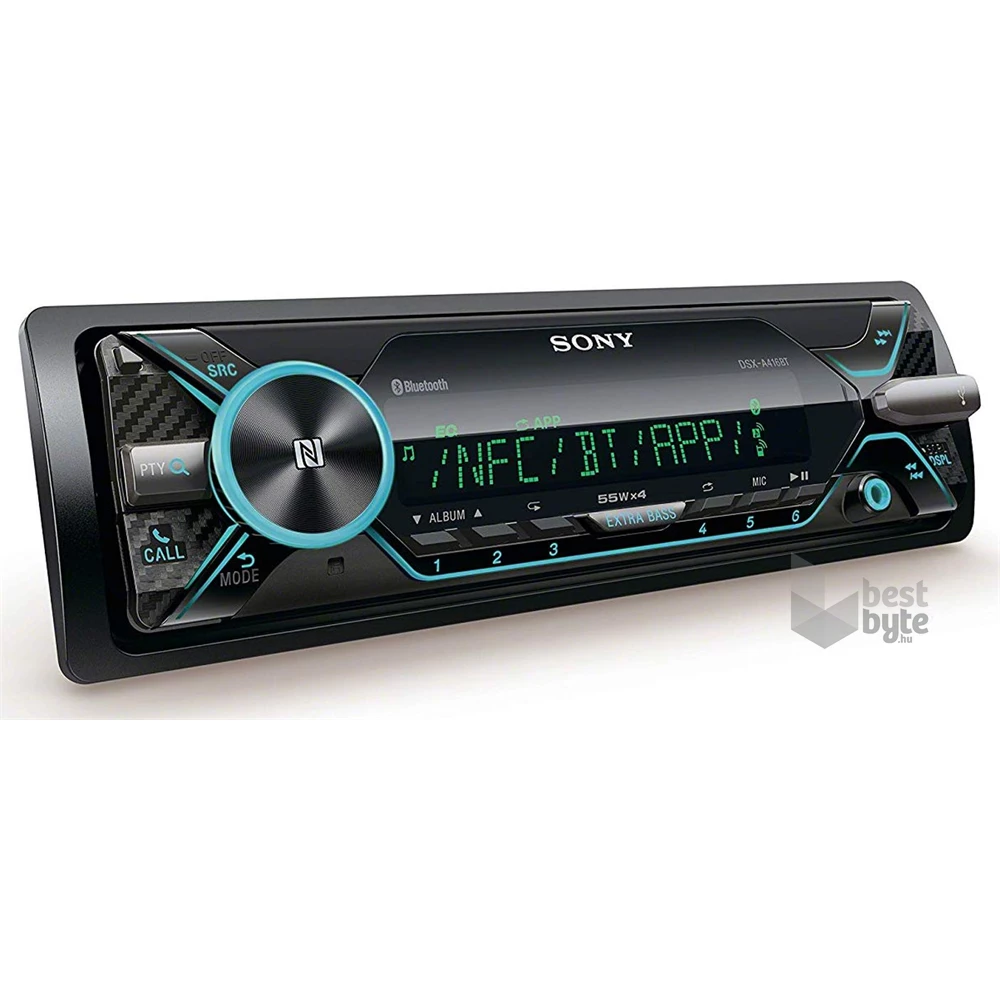 Sony DSXA416BT Bluetooth/USB/MP3 lejátszó autóhifi fejegység