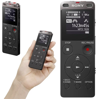 Sony ICDUX560B 4GB USB diktafon