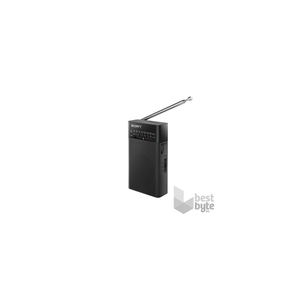 Sony ICFP26.CE7 fekete kisrádió