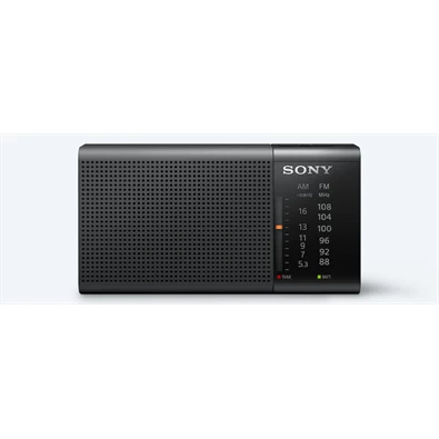 Sony ICFP37 FM/AM elemes fekete kisrádió