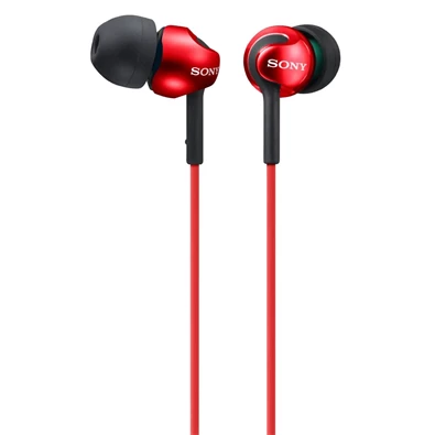 Sony MDREX110LPR.AE piros fülhallgató