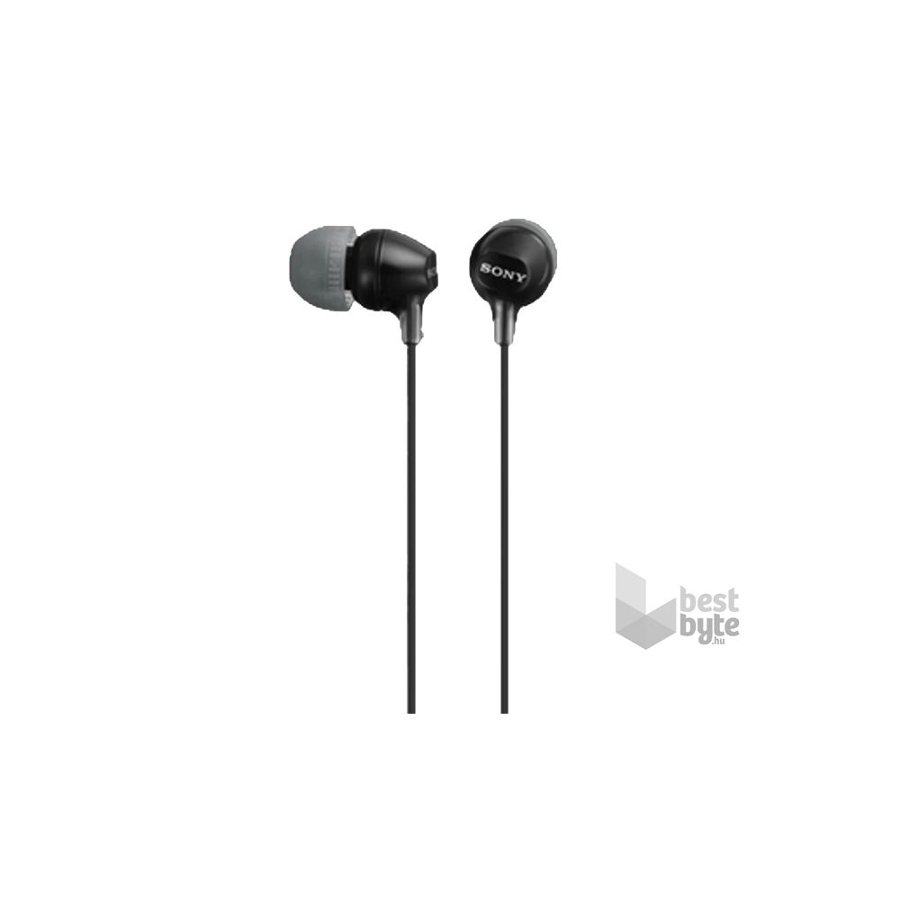 Sony MDREX15LPB.AE fekete fülhallgató
