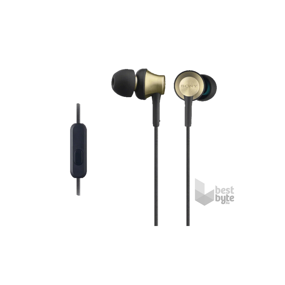Sony MDREX650APT.CE7 mikrofonos arany fülhallgató