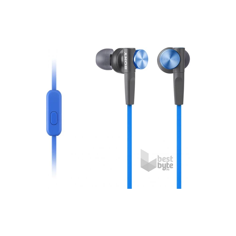 Sony MDRXB50APL.CE7 Extra Bass mikrofonos kék fülhallgató