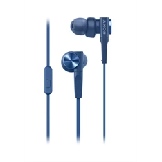 Sony MDRXB55APL Extra Bass mikrofonos kék fülhallgató