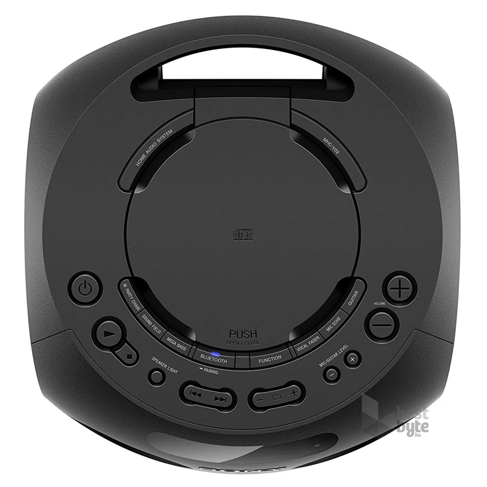 Sony MHC-V02 fekete Bluetooth party hangszóró