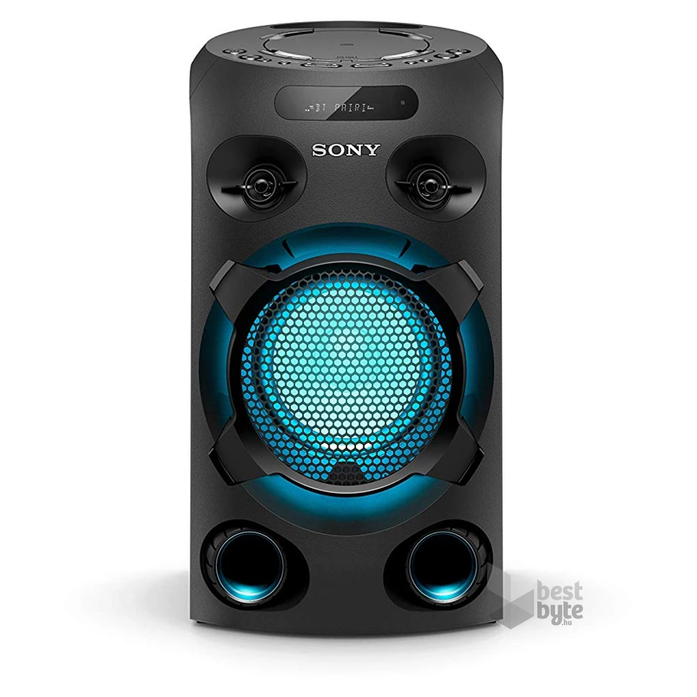 Sony MHC-V02 fekete Bluetooth party hangszóró