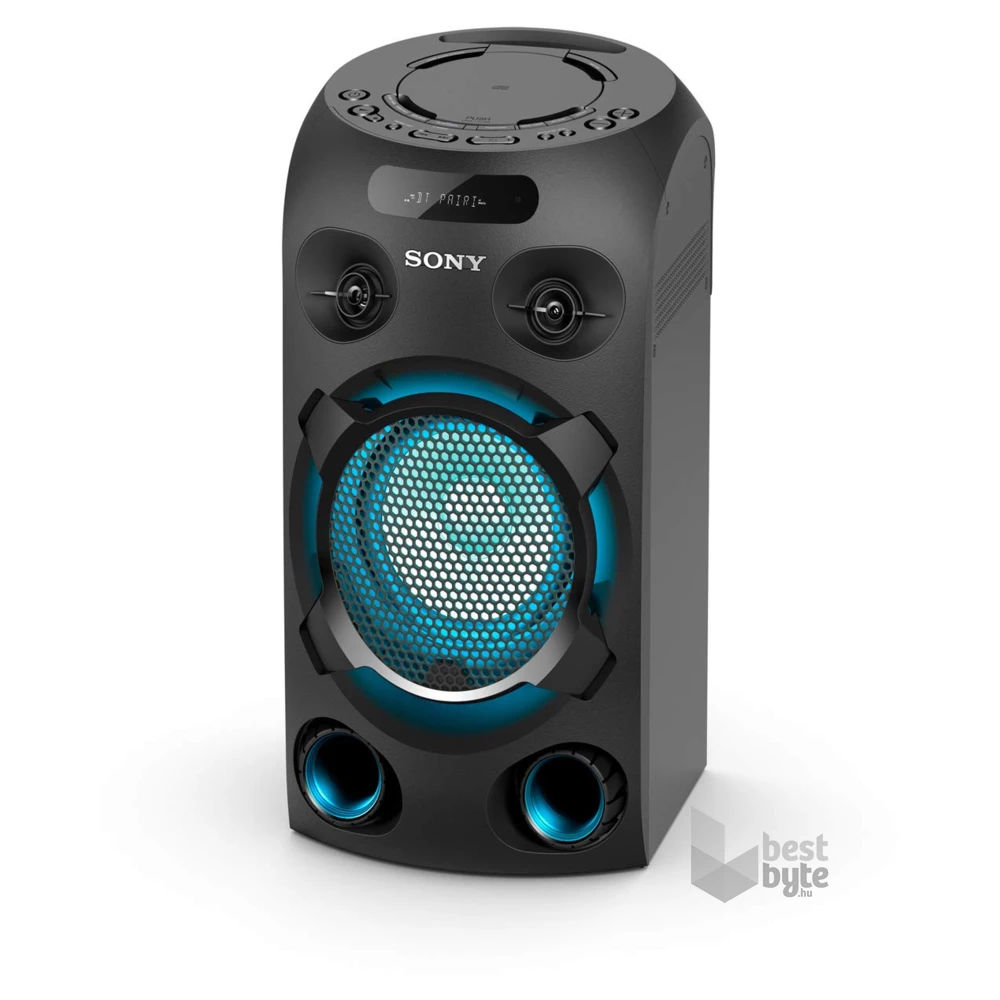 Sony MHC-V02 fekete Bluetooth party hangszóró