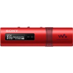 Sony NWZB183FR.CEW piros MP3 lejátszó FM rádióval