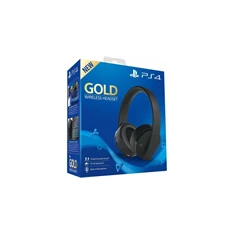 PlayStation 4 Gold vezeték nélküli fekete headset