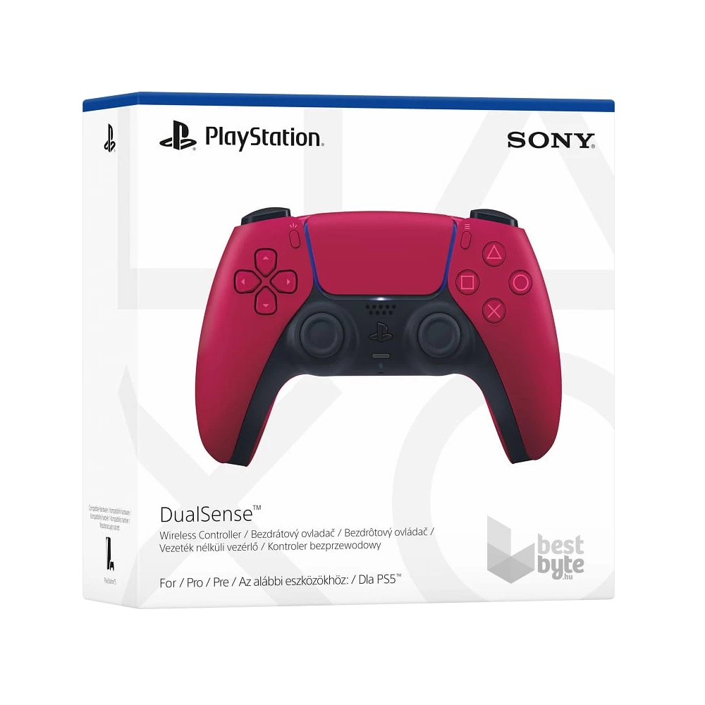 Sony 2807275 PlayStation®5 DualSense™ Cosmic Red vezeték nélküli piros kontroller