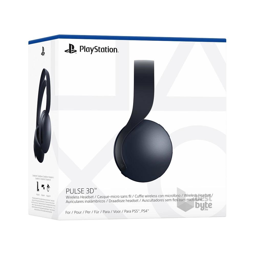 PlayStation®5 Pulse 3D™ Midnight Black vezeték nélküli headset