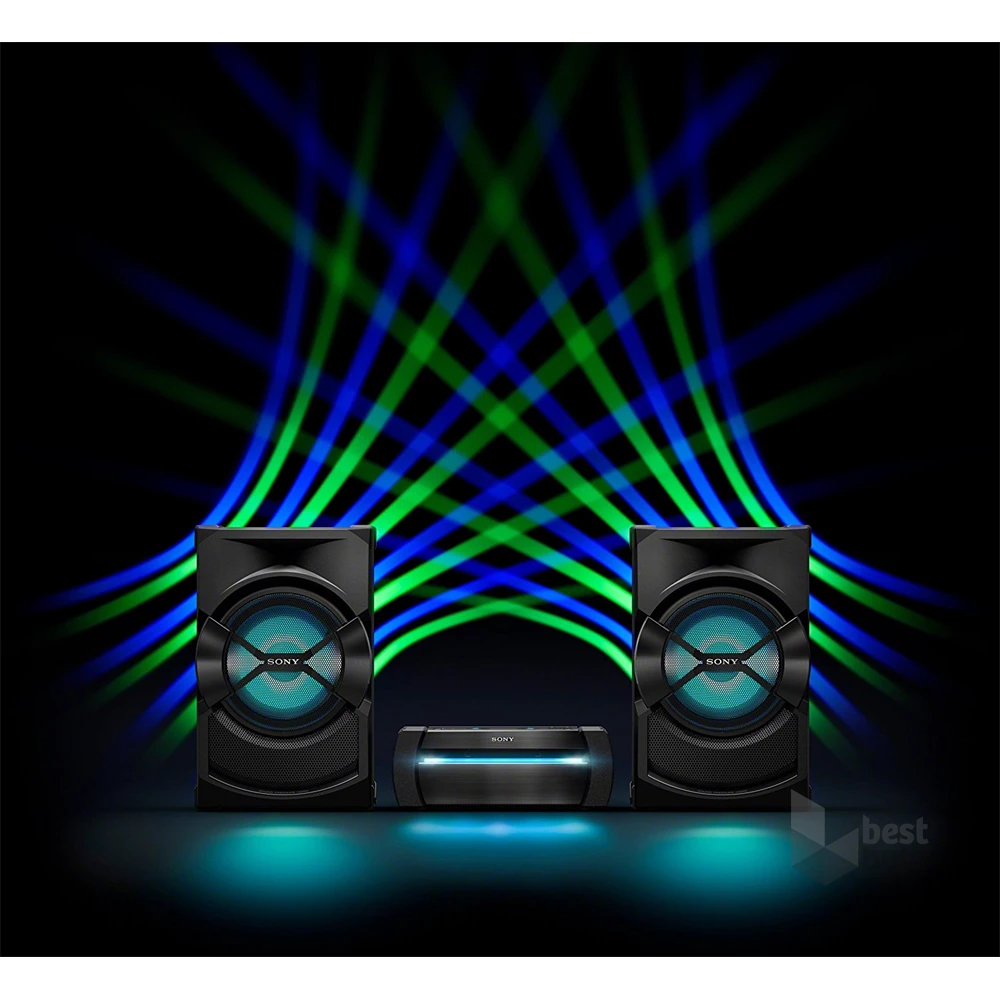 Sony SHAKEX30PN fekete Mini HiFi DVD lejátszóval