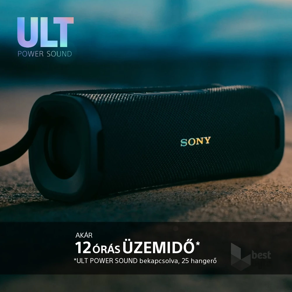 Sony SRSULT10D.CE7 ULT FIELD 1 hordozható vezeték nélküli narancssárga Bluetooth hangszóró