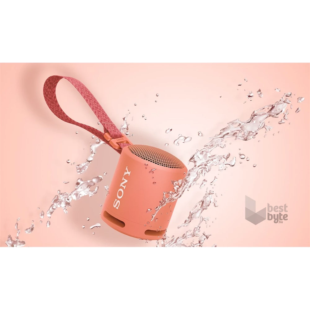 Sony SRS-XB13P Extra Bass Bluetooth vezeték nélküli rózsaszín hangszóró
