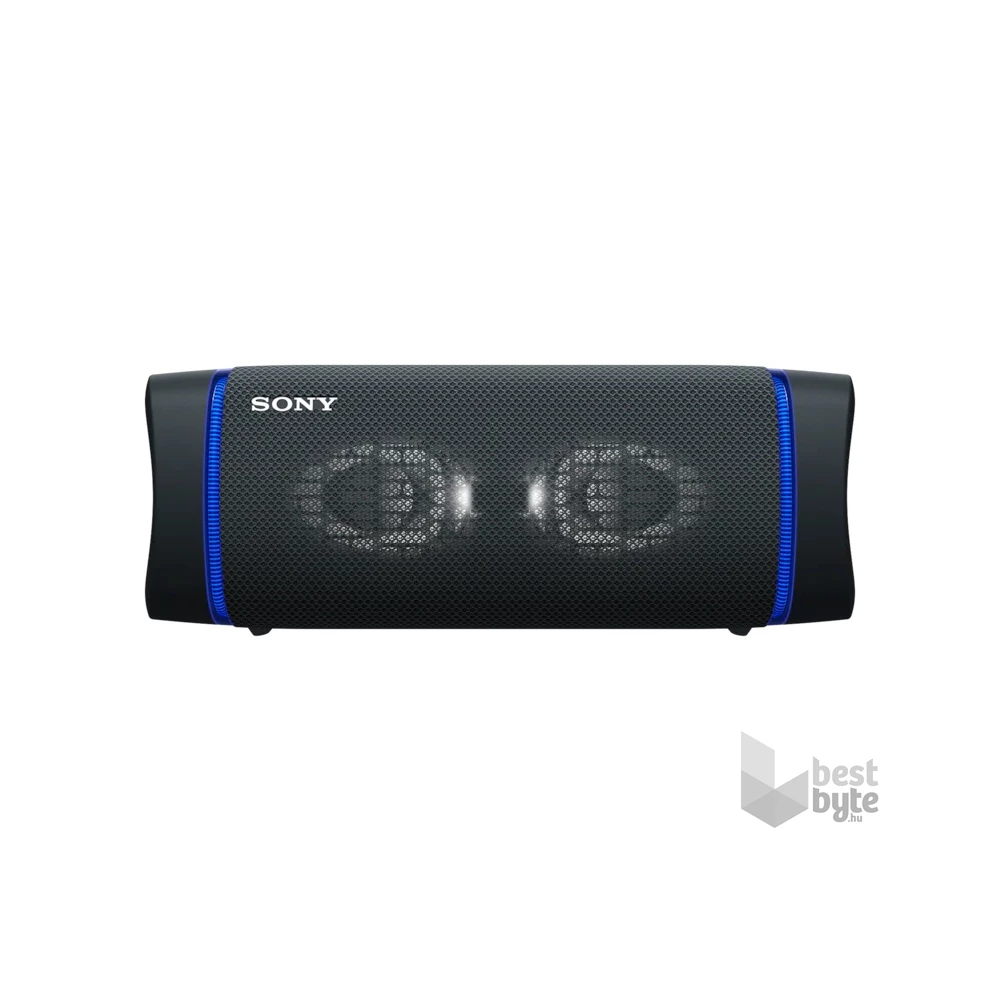 Sony SRS-XB33 fekete hordozható Bluetooth hangszóró