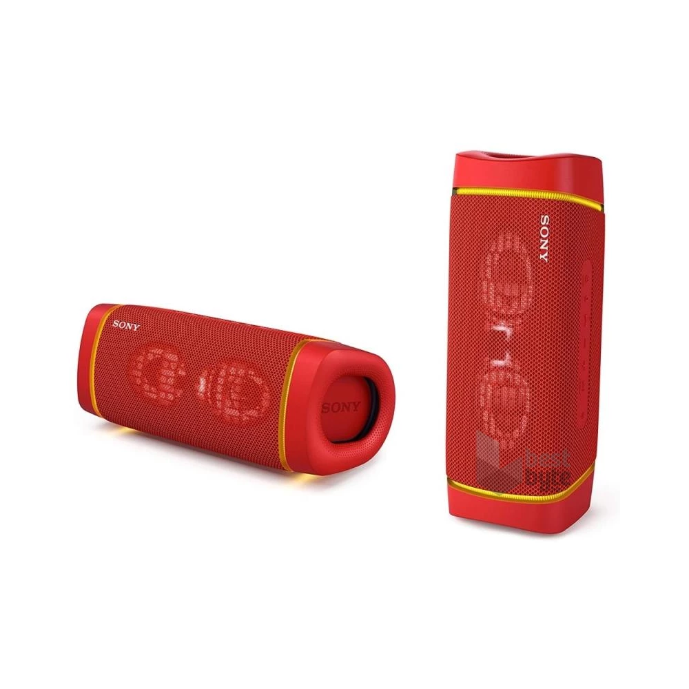 Sony SRS-XB33 piros hordozható Bluetooth hangszóró