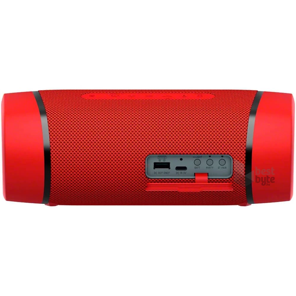 Sony SRS-XB33 piros hordozható Bluetooth hangszóró
