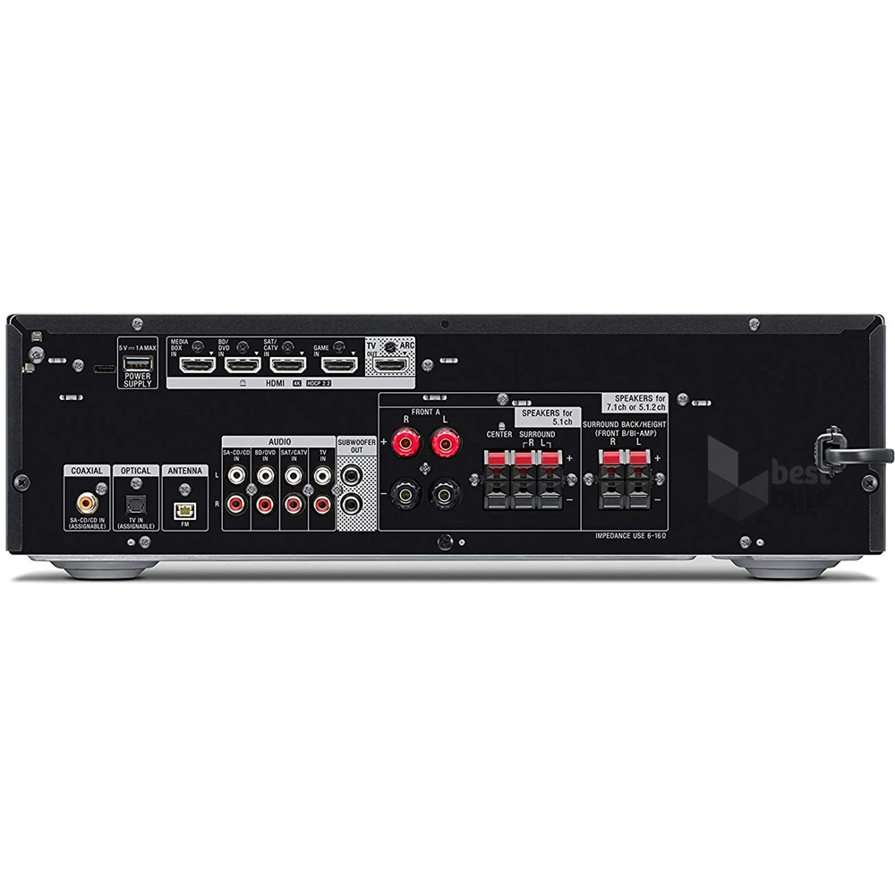 Sony STR-DH790 7.2 fekete házimozi erősítő