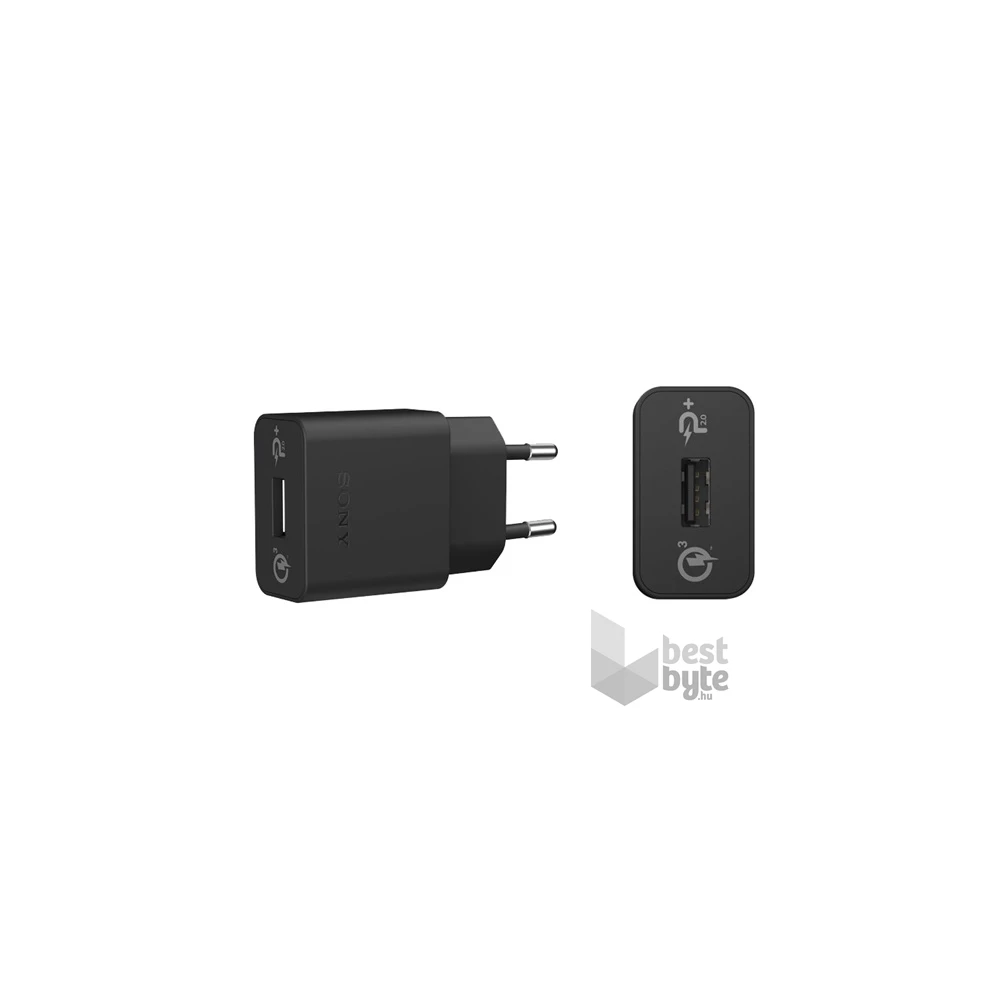 Sony UCH12 15W USB PD fekete hálózati töltő