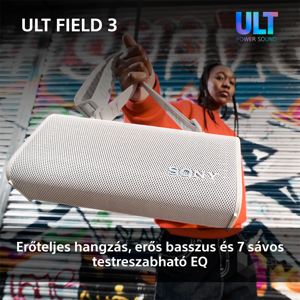 Sony ULT Field 3 szürke Bluetooth hangszoró