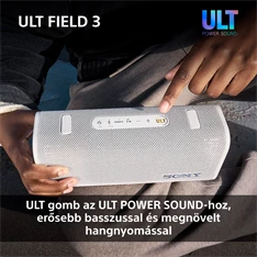 Sony ULT Field 3 szürke Bluetooth hangszoró