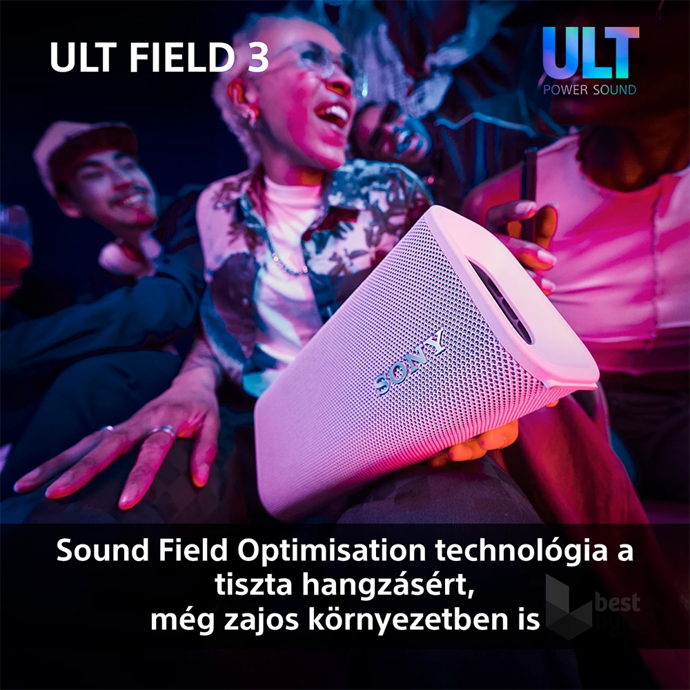 Sony ULT Field 3 szürke Bluetooth hangszoró