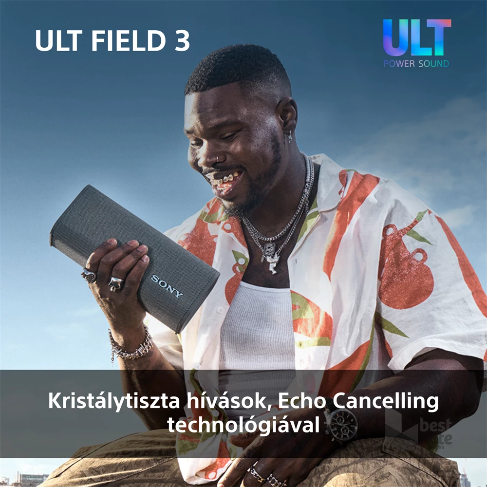 Sony ULT Field 3 szürke Bluetooth hangszoró