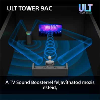 Sony ULT Tower 9 party hangszóró