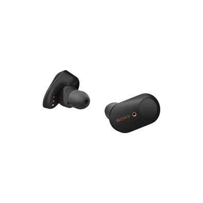 Sony WF1000XM3B True Wireless Bluetooth zajcsökkentős fekete fülhallgató