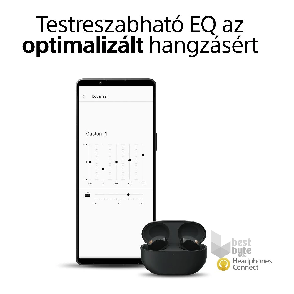 Sony WF1000XM5B.CE7 True Wireless Bluetooth zajszűrős fekete fülhallgató