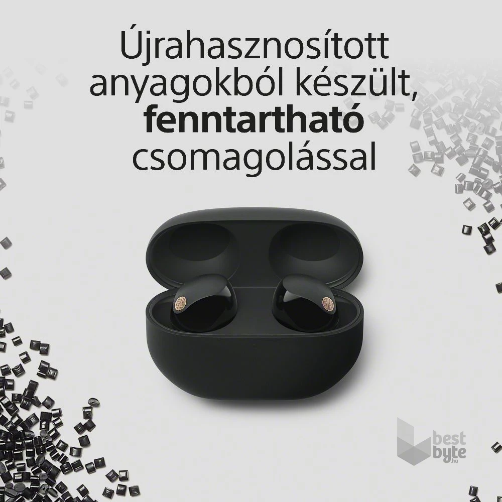 Sony WF1000XM5B.CE7 True Wireless Bluetooth zajszűrős fekete fülhallgató