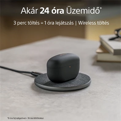 Sony WF1000XM5B.CE7 True Wireless Bluetooth zajszűrős fekete fülhallgató