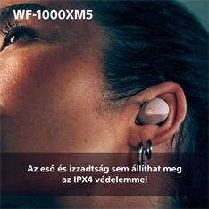 Sony WF1000XM5P.CE7 True Wireless Bluetooth zajszűrős rózsaszín fülhallgató