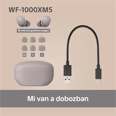 Sony WF1000XM5P.CE7 True Wireless Bluetooth zajszűrős rózsaszín fülhallgató
