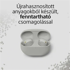 Sony WF1000XM5S.CE7 True Wireless Bluetooth zajszűrős ezüst fülhallgató