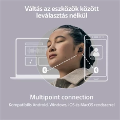 Sony WF1000XM5S.CE7 True Wireless Bluetooth zajszűrős ezüst fülhallgató