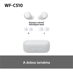Sony WFC510W.CE7 True Wireless Bluetooth fehér fülhallgató