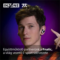 Sony WFG700NW.CE7 INZONE Buds Bluetooth fehér zajszűrős gamer fülhallgató