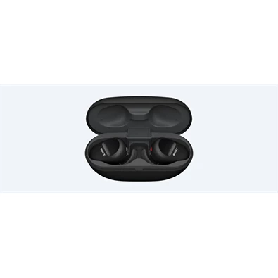 Sony WFSP800NB True Wireless Bluetooth zajcsökkentős fekete sport fülhallgató