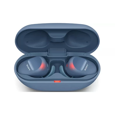 Sony WFSP800NL True Wireless Bluetooth zajcsökkentős kék sport fülhallgató