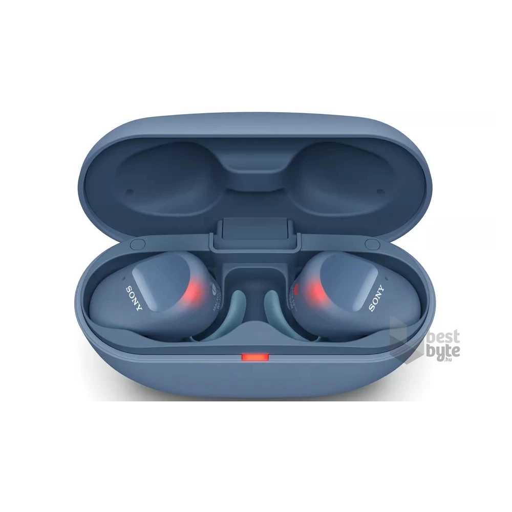 Sony WFSP800NL True Wireless Bluetooth zajcsökkentős kék sport fülhallgató