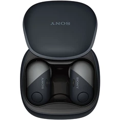 Sony WF-SP700N True Wireless Bluetooth zajszűrős fekete sport fülhallgató