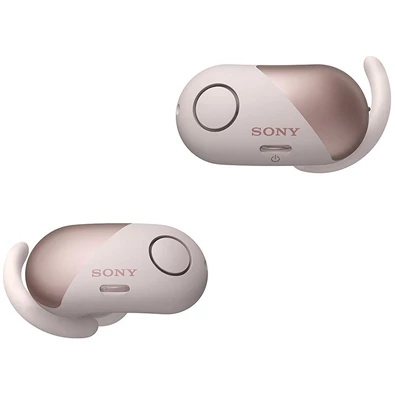 Sony WF-SP700N True Wireless Bluetooth zajszűrős lila sport fülhallgató