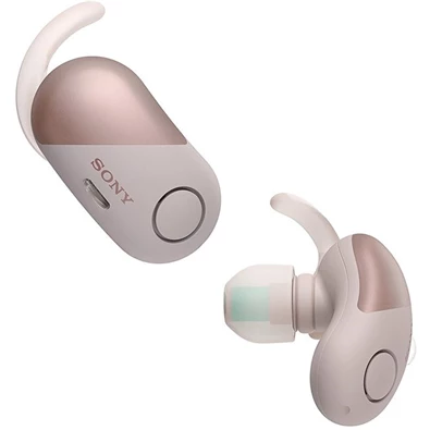 Sony WF-SP700N True Wireless Bluetooth zajszűrős lila sport fülhallgató