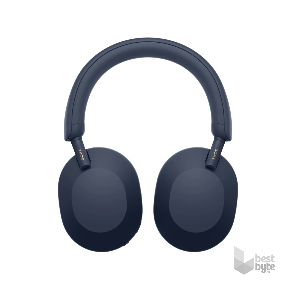 Sony WH-1000XM5 Prémium Bluetooth éjkék zajszűrős fejhallgató